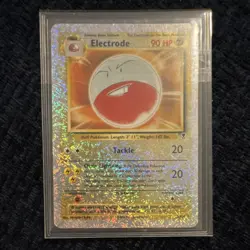 Pokemon Electrode Holo Rare 90 HP Legendary Collection Card 8/110 2002 Nintendo - Image 1