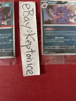 Pokemon TCG 2 Gengar Cosmo Holo GameStop Promo Card Stamped SEALED Perfect Order - Image 5