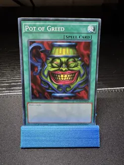 YGLD-ENB26 POT OF GREED COMMON 1ST EDITION YuGiOh CARD - Image 2