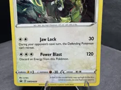 Pokemon TCG: Rayquaza SWSH029 Black Star Promo Sword & Shield Holo Promo Card - Image 3