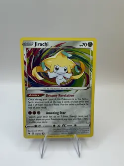 Jirachi Amazing Rare 119/185 Vivid Voltage Pokemon Card NM Holo - Image 1