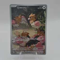 Pokemon Spearow 151/132 Illustration Rare Holo Me01: Mega Evolution 60 HP Basic - Image 1