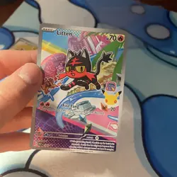 Pokemon TCG First Partners Illustration Collection Series 1 Gen. 7 Starters - Image 5