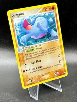 Quagsire 44/115 Stamped Pokemon EX Unseen Forces 2005 Vintage Reverse Holo LP/MP - Image 1