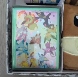 Pokemon Scarlet & Violet Prismatic Evolutions Deck Box Eevee, Playmat & Sleeves - Image 3