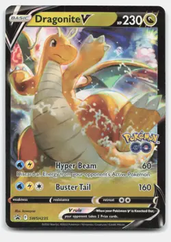 Dragonite V SWSH235 Holo Promo Sword & Shield Promo Pokemon Near Mint - Image 1