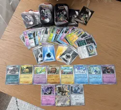Pokemon 43 Card Lot Black Bolt & White Flare Ex, Halo, Master/Pokeball, Base Etc - Image 1