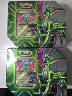 Pokemon TCG 2024 Iron Leaves EX New Tin SEALED Lot Of 2. - Image 1