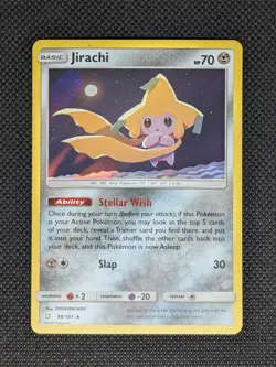 Jirachi 99/181 Holo Rare Team Up Pokemon Near Mint - Image 1