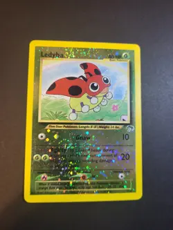 Pokemon Ledyba Southern Islands Promo Reverse Holo (Double Swirl) - Image 1