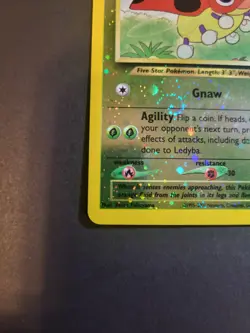 Pokemon Ledyba Southern Islands Promo Reverse Holo (Double Swirl) - Image 2