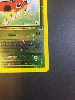 Pokemon Ledyba Southern Islands Promo Reverse Holo (Double Swirl) - Image 3