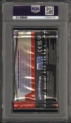 2025 Pokemon S&V Prismatic Evolutions Leafeon & Glaceon Booster Pack PSA 9 Mint - Image 2