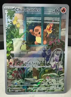 Pokemon Obsidian Flames Charmander 044 Pokemon Center Promo - Image 1