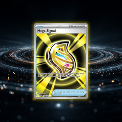 ⚡ Pokemon Mega Signal 171/132 Mega Evolution Trainer Item Full Art - Image 1