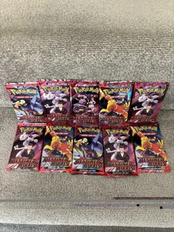 Pokemon TCG Destined Rivals Booster Packs - X10 - New and Fully Sealed - Image 1