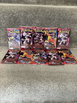 Pokemon TCG Destined Rivals Booster Packs - X10 - New and Fully Sealed - Image 2