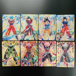 SH7-CP Complete 8 sets Son Goku SUPER DRAGON BALL HEROES Card Japanese 2017 - Image 1
