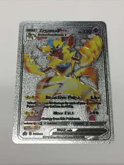 Pokemon Silver Fan Art Zeraora Vmax PROMO SWSH264 - Image 1