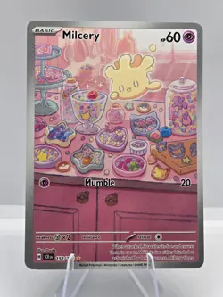 Milcery 152/142 Illustration Rare Stellar Crown Pokemon NM - Image 1