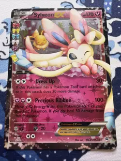 Pokemon Sylveon EX TCG RC21/RC32 Generations Radiant Collection Ultra Rare Holo - Image 1