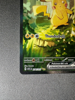 🌟 2026 Pokemon Ascended Heroes Pikachu ex SIR #276/217 – Raw NM/M 🌟 - Image 4