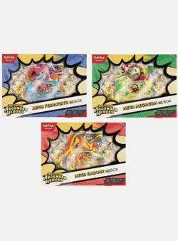 Pokemon Mega Evolution Ascended Heroes Ex Box Set of 3 Factory Sealed - Image 1