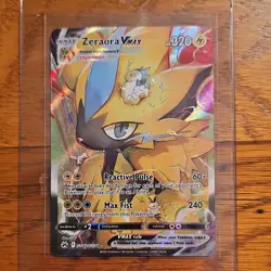 Pokemon Zeraora VMAX Ultra Rare Full Art Holo Crown Zenith GG42/GG70 - Image 1