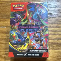 Pokemon Mega Evolution Phantasmal Flames Booster Pack Bundle 6 Packs English - Image 1