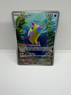 Pokemon Bruxish Illustration Rare Holo 200/191 Sv08 Surging Sparks Basic HP 110 - Image 2