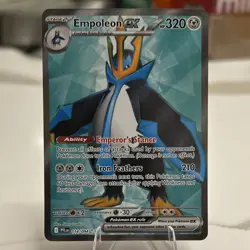 Pokemon TCG Empoleon EX Me02 Phantasmal Flames Ultra Rare Holo 320 HP 114/094 E… - Image 1