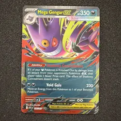 Mega Gengar EX 125/217 Ascended Heroes Pokemon TCG - Image 1