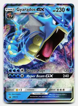 GYARADOS GX - SUN & MOON PROMO SM212 NM PROMO POKEMON - Image 2