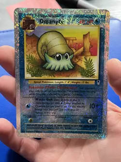 Pokemon Omanyte 57/110 Legendary Collection Uncommon Stage 1 40 HP Reverse Holo - Image 2