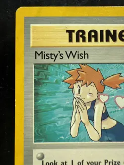Misty's Wish 108/132 Gym Challenge Non Holo Rare Pokemon 2000 (LP) - Image 2