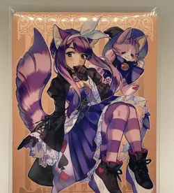 Madolche Mana Moon Amanda Lapalme Metal Field Center Double Sided Yugioh Pudding - Image 4