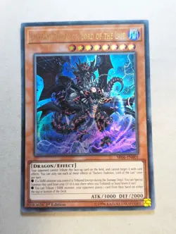 YuGiOh Darkest Diabolos, Lord of the Lair Ultra Rare 1st Ed SR06-EN001 - VLP - Image 1