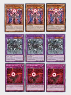 Hechahands Deck Core 9 Cards BLZD Blazing Dominion YuGiOh Preorder - Image 1