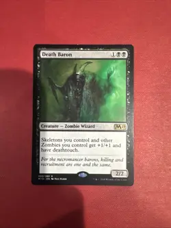 Death Baron Mtg M19 Core Lp Light Play - Image 1