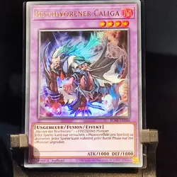 Yu-Gi-Oh! Beschworener Caliga, BLAR-DE080, Ultra Rare, 1. Auflage Deutsch, NM - Image 1