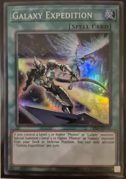 YuGiOh Galaxy Expedition Super Rare OP09-EN010 - Image 1