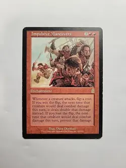 MTG - Impulsive Maneuvers Odyssey Regular Rare #197 - Image 1
