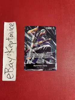 One Piece TCG Roronoa Zoro OP15-094 DASH PACK PROMO Adventure On Kami’s Island - Image 1