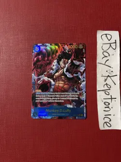 One Piece TCG Monkey D Luffy OP11-118 Alternate ALT ART A Fist Of Divine Speed - Image 1