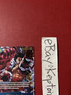 One Piece TCG Monkey D Luffy OP11-118 Alternate ALT ART A Fist Of Divine Speed - Image 2