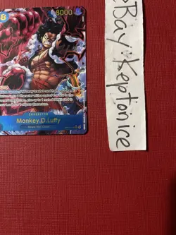 One Piece TCG Monkey D Luffy OP11-118 Alternate ALT ART A Fist Of Divine Speed - Image 3