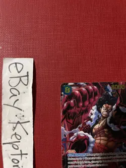 One Piece TCG Monkey D Luffy OP11-118 Alternate ALT ART A Fist Of Divine Speed - Image 4