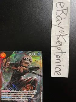 One Piece TCG ENGLISH Trafalgar Law PRB02-002 Alternate ALT ART The Best Vol. 2 - Image 3