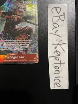 One Piece TCG ENGLISH Trafalgar Law PRB02-002 Alternate ALT ART The Best Vol. 2 - Image 4