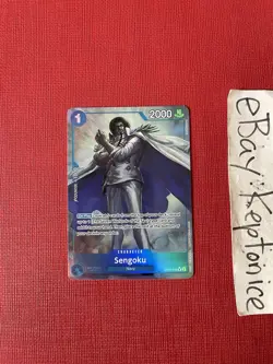 One Piece TCG Sengoku OP07-046 Rare Parallel 500 Years In The Future ALT ART R - Image 1